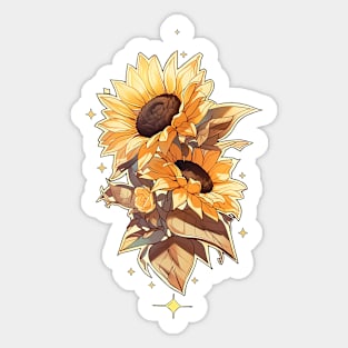 Sunflower Bliss Sticker